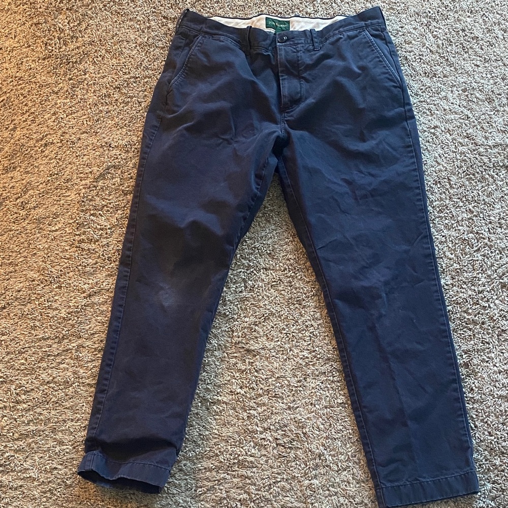 J. Crew Men's Navy Chinos